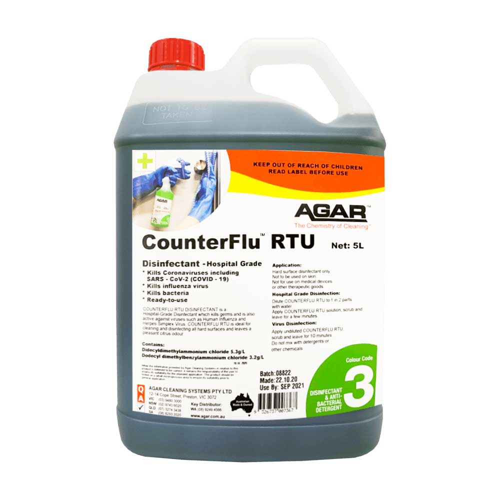 Agar CounterFlu Disinfectant (RTU) 750ML