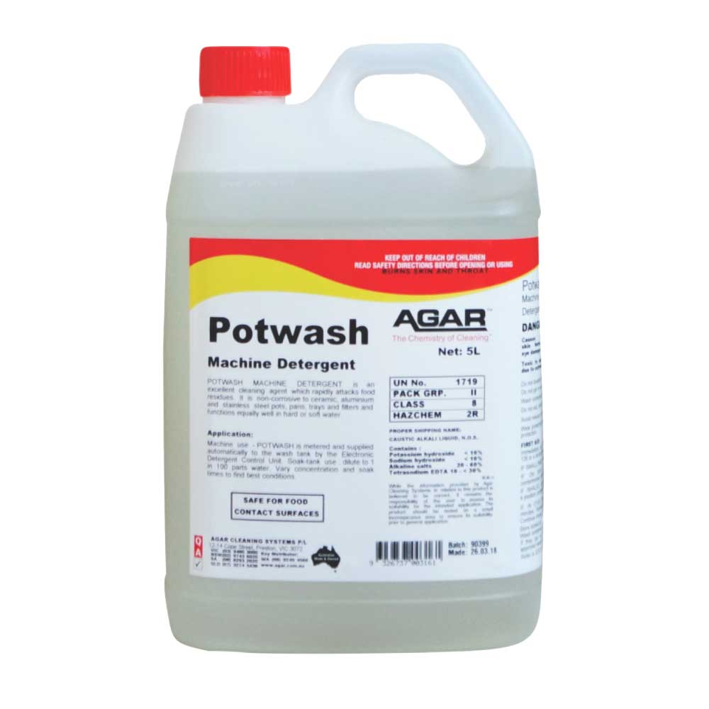 Agar Potwash Machine Detergent 5L