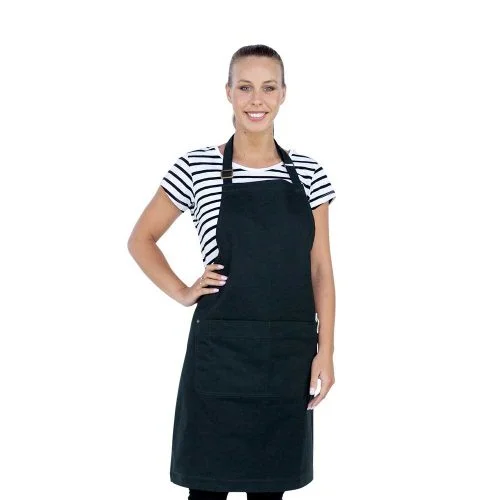 Oska Bib Apron Bottle Green