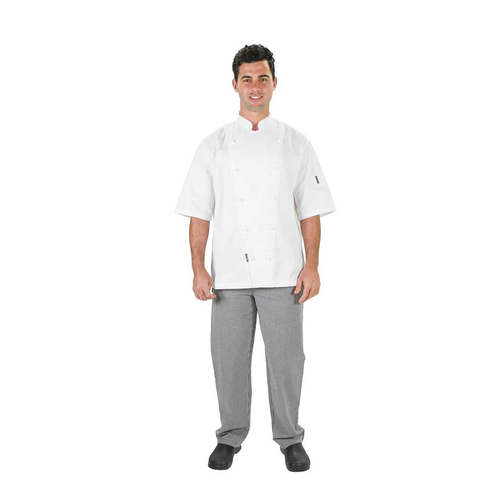 Prochef Chef Jacket S/S White