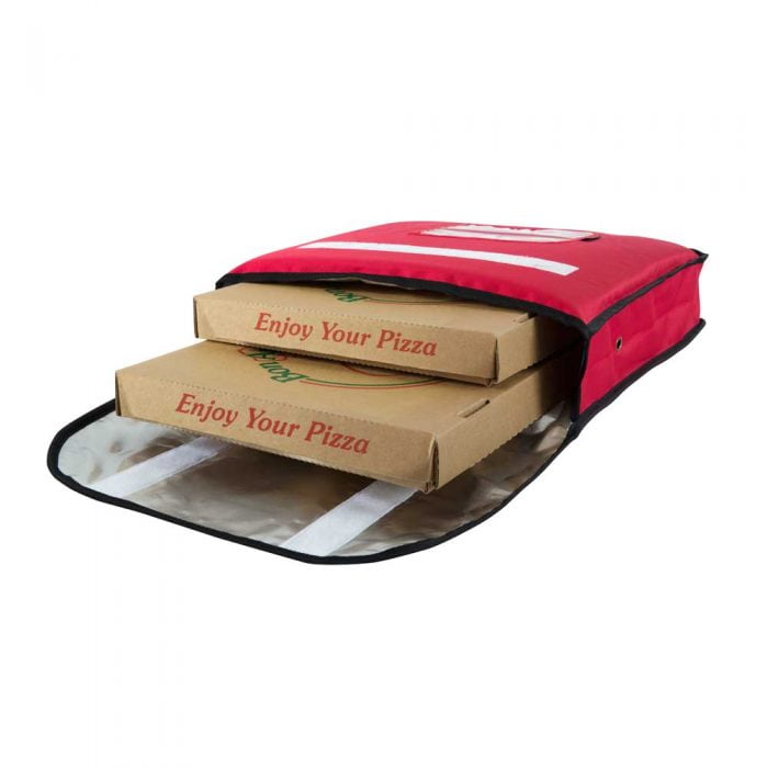 Insulated Food Delivery Bag Red