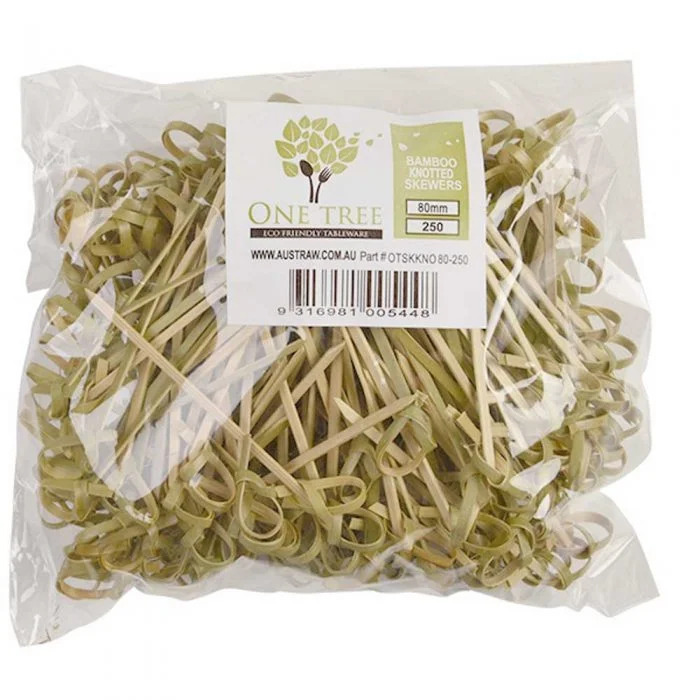 Bamboo Skewer Knotted Pick (250PKT)