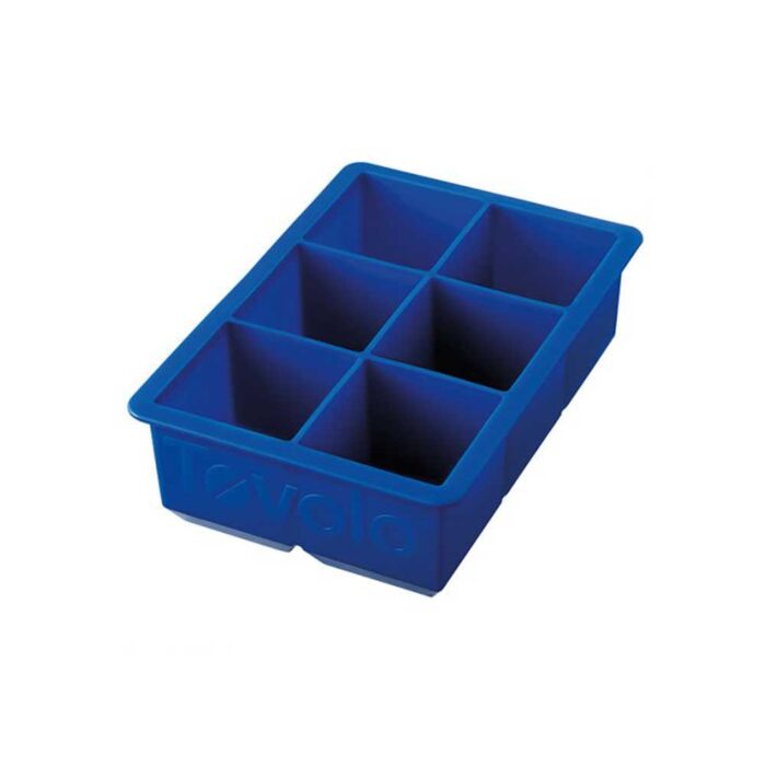 Ice Cube Tray Silicone King Size Blue Tovolo