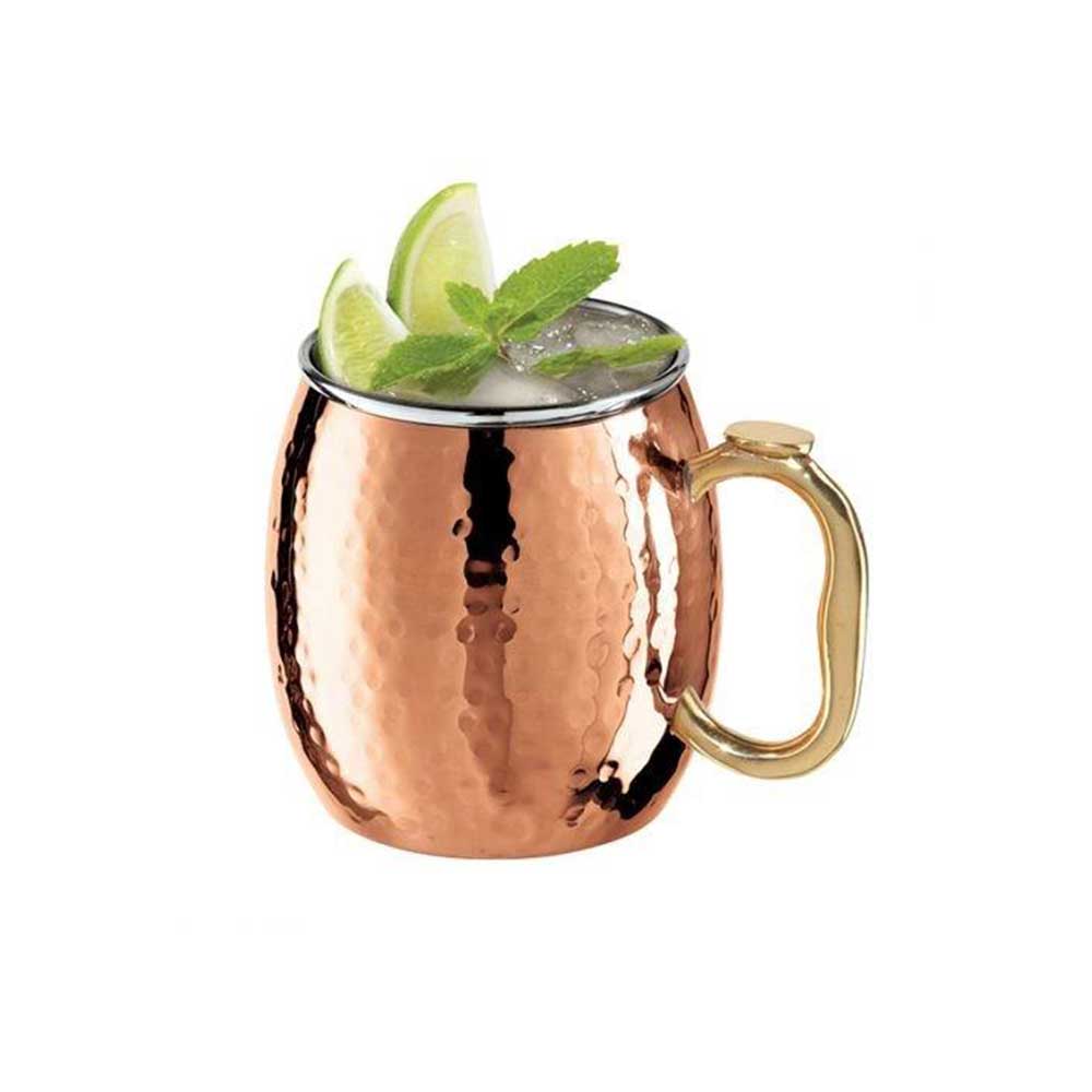 Oggi Moscow Mule Hammered Copperplated | Kitchen Kapers