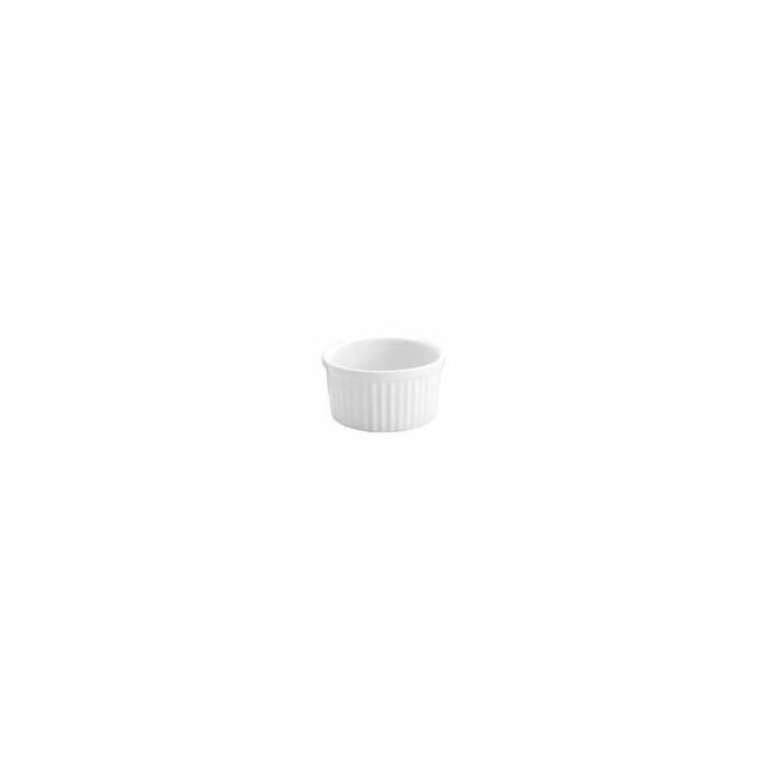 Dishes - Souffle 176mm, 105mm, 95mm, 85mm & 75mm | White Vitroceram