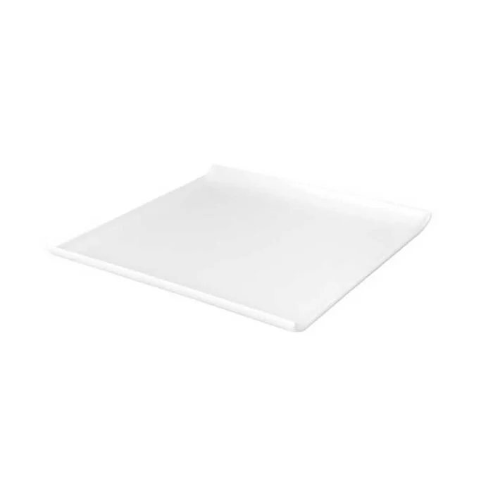 Melamine Square Platter with Lip