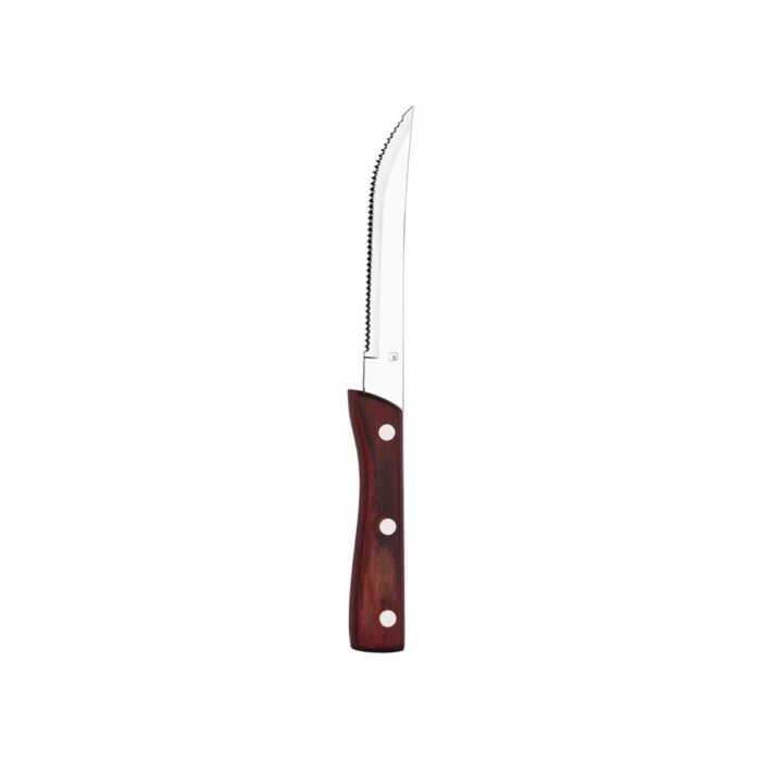 Steak Knife Jumbo Pakkawood Handle Pointed Tip 223mm