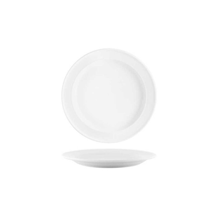 Tablekraft Vitroceram Round Plate Rolled Edge – 205mm