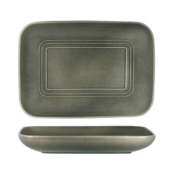 Serving Plate - Rectangular 365x270mm | Urban Loft Frost Grey