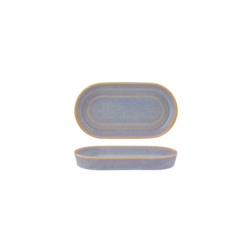 Serve Platter Urban Loft Azure Blue Oval