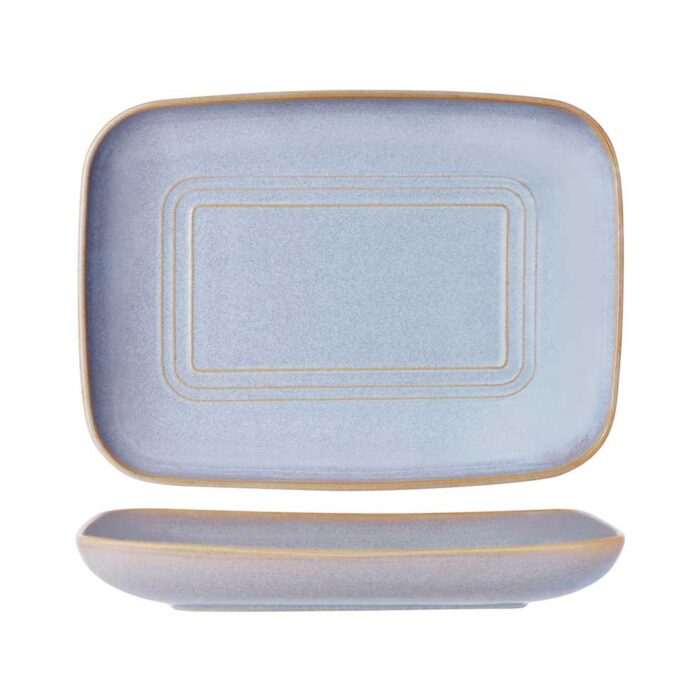 Serving Plate - Rectangular 365x270mm | Urban Loft Azure Blue