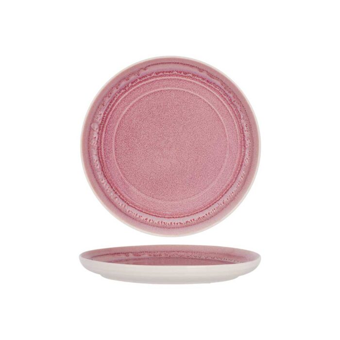Plate – Round Coupe 220mm |  Urban Linea Dusty Pink