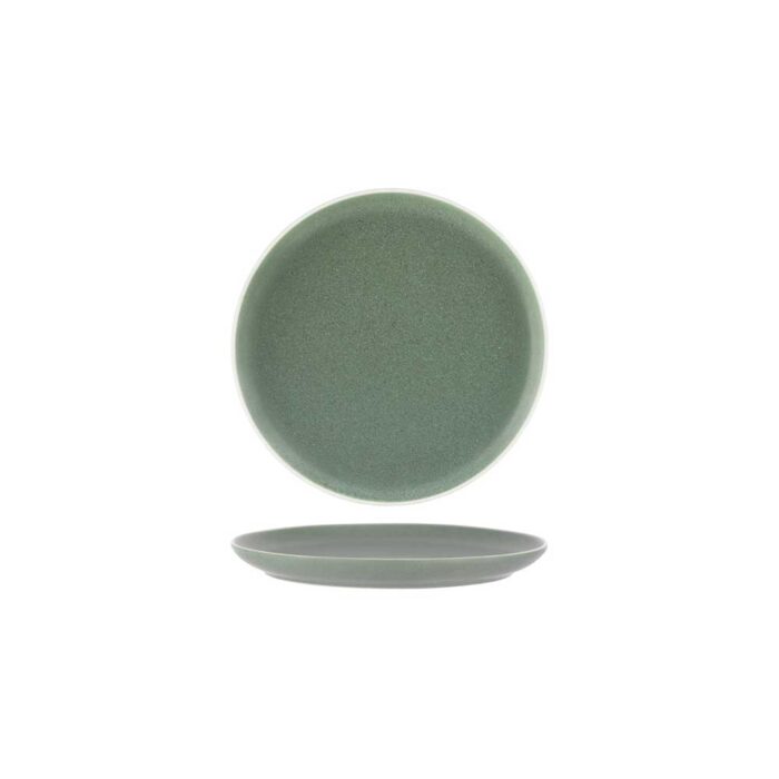 Plate  – Round Coupe 203mm | Urban Green
