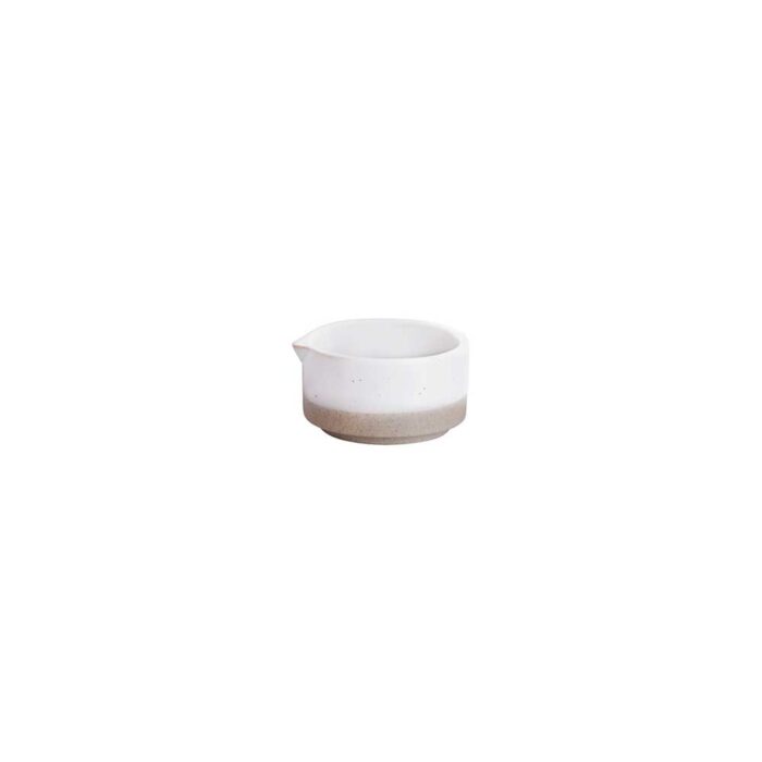 Jug no handle 80ml | Soho White Pebble