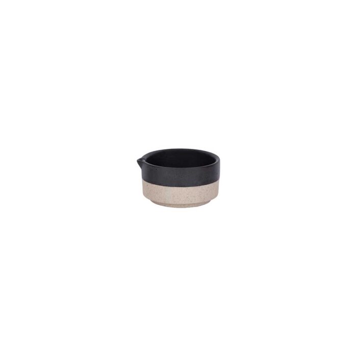 Jug no handle 80ml | Soho Speckle Black