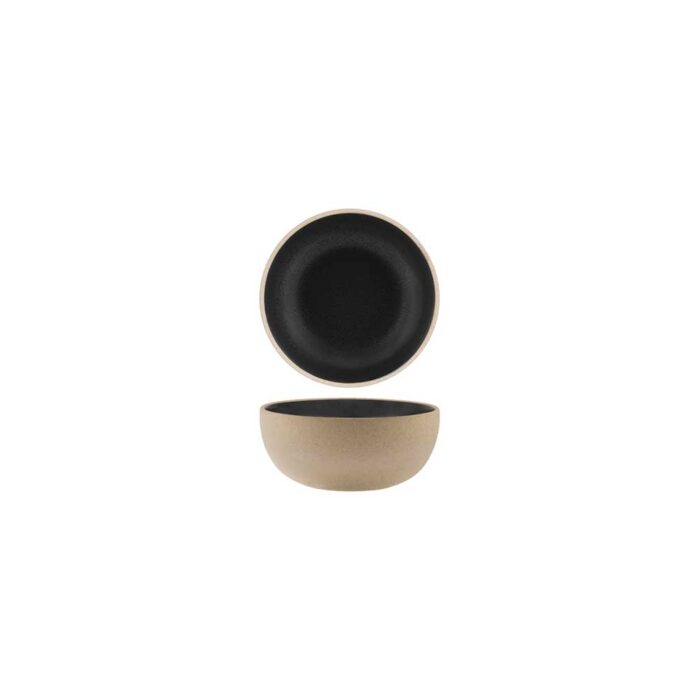 Round Deep Bowl – 170mm | Soho Speckle Black