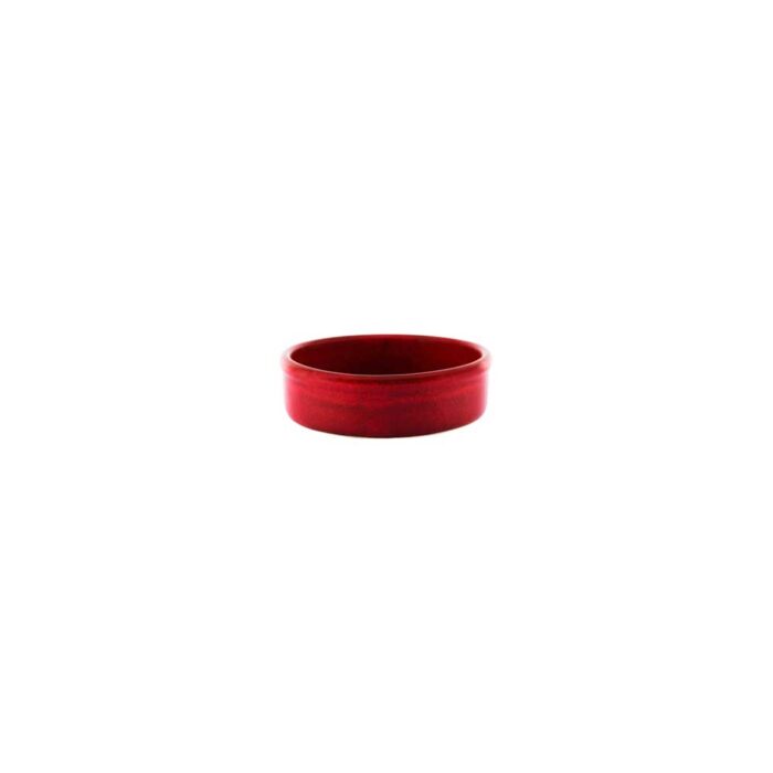Round Tapas Dish – 110mm | Tablekraft Artistica Reactive Red