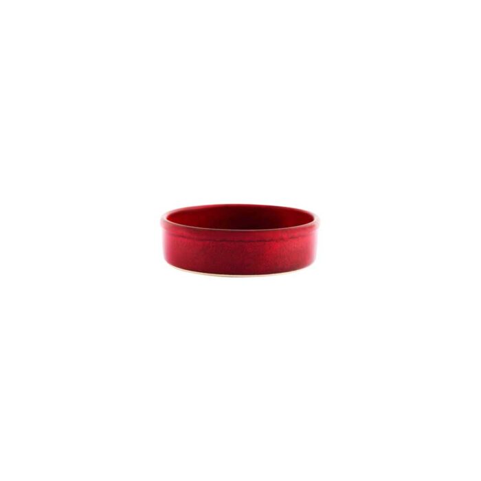Round Tapas Dish – 120mm | Tablekraft Artistica Reactive Red