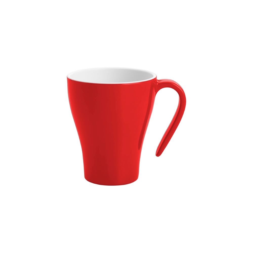 JAB MELAMINE MUG RED cup