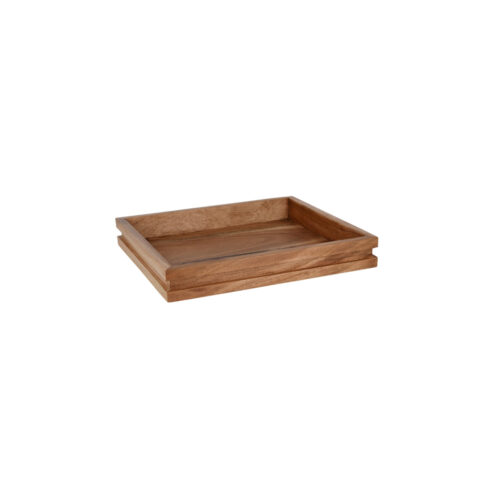 Display tray In ox acaia