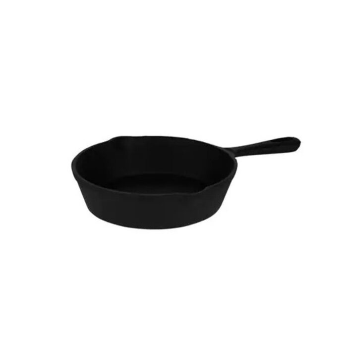 Frypan Cast Iron Round with Spout