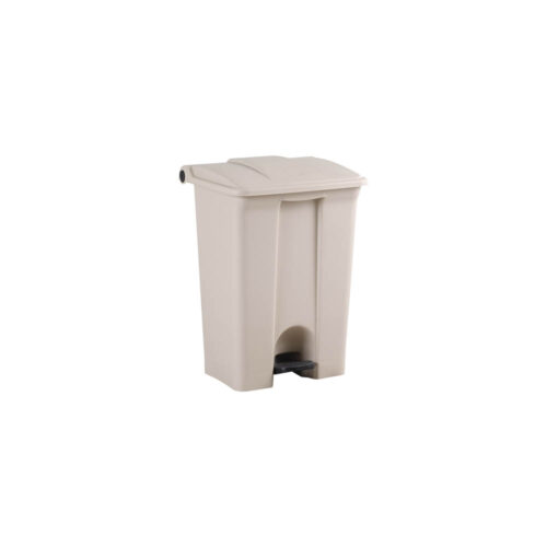 Pedal Bin with Liner Beige 68Lt