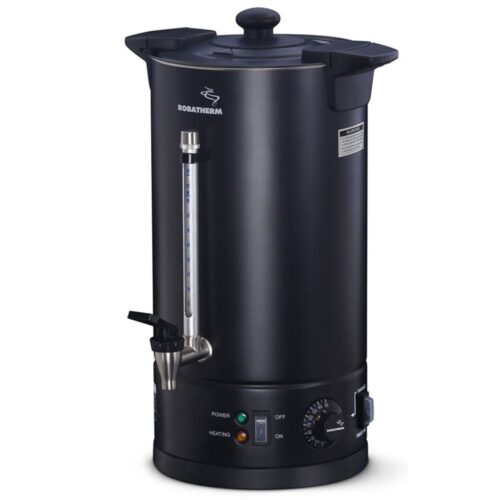 hot water urns black