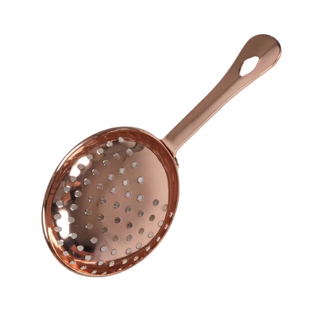 JULEP STRAINER COPPER PLATED