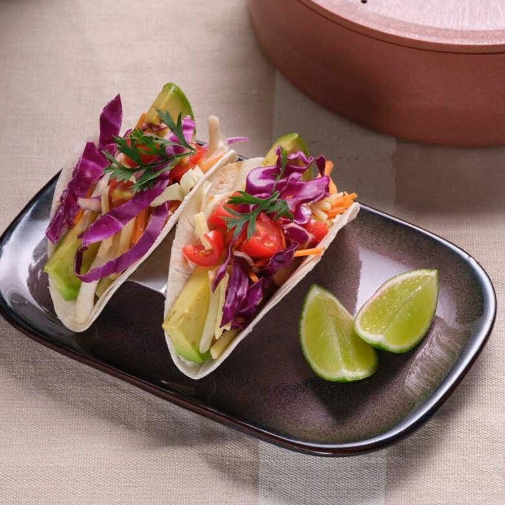 Coney Island Taco Holder / Stand Stainless Steel – 1/2 Compartment