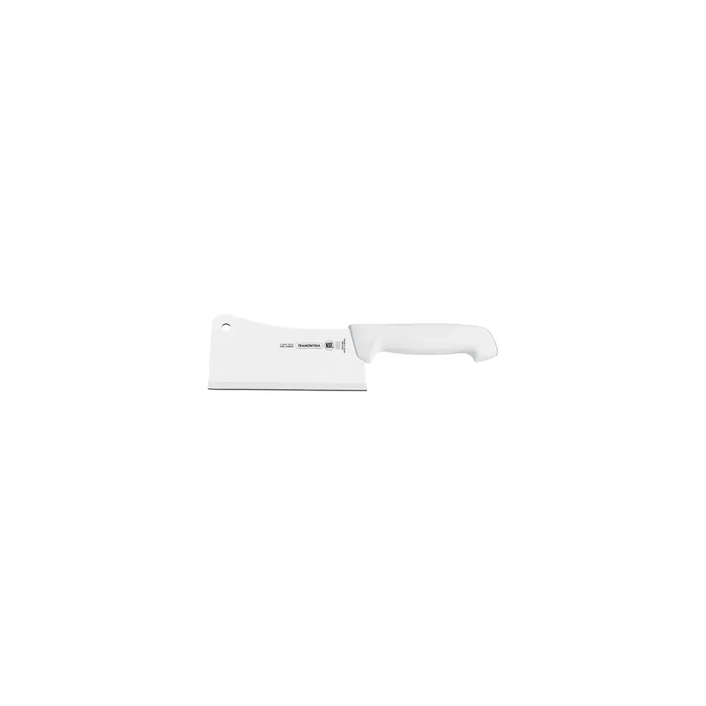 Cleaver Curved Wide Blade White 152mm