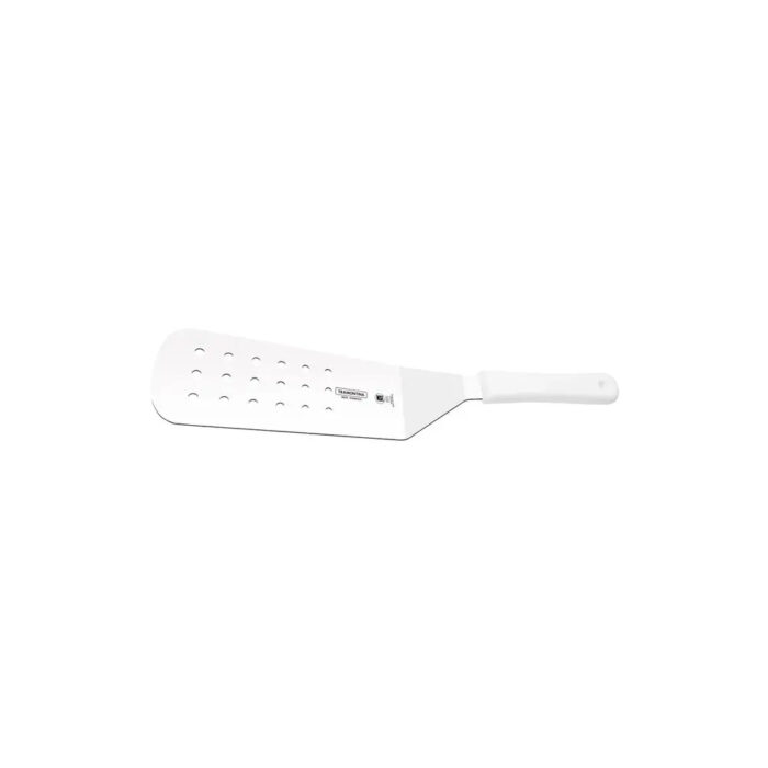 Slotted Spatula Angled Wide White