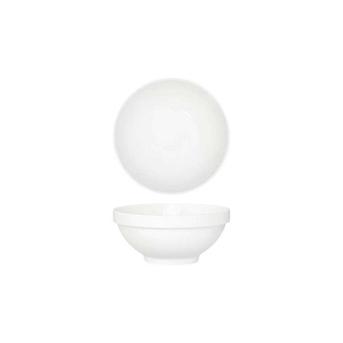 BOWLS - ROUND FOOTED CORE WHITE 150x65mm | 200x90mm | 160x50mm | 210x62mm