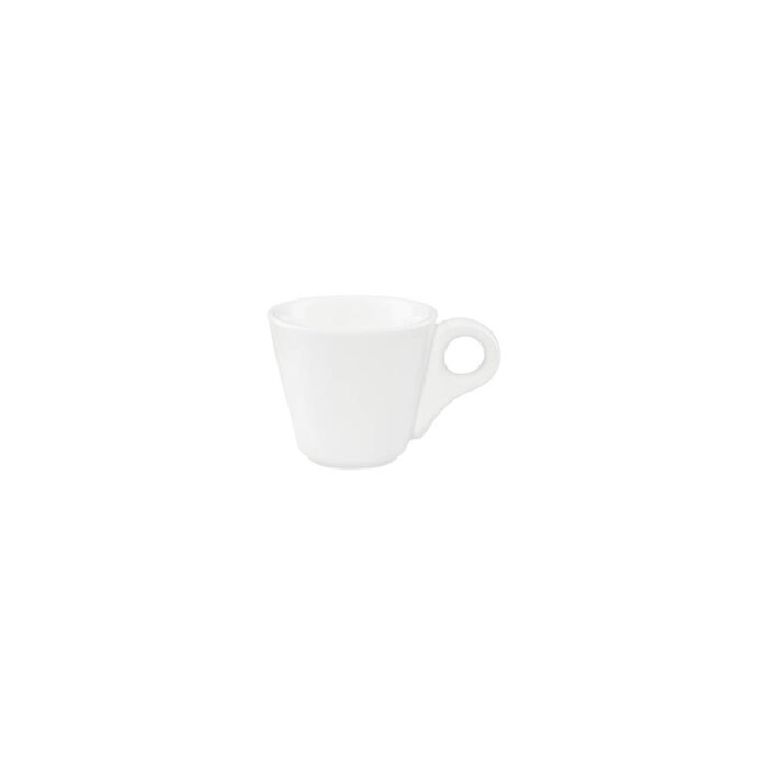 ESPRESSO CUP V SHAPE 70ml, 86x58mm CORE WHITE TABLEKRAFT
