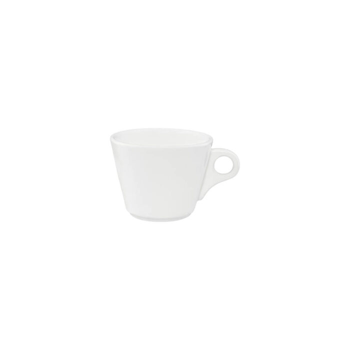 CAPPUCCINO CUP V SHAPE 220ml 115x70mm CORE WHITE TABLEKRAFT