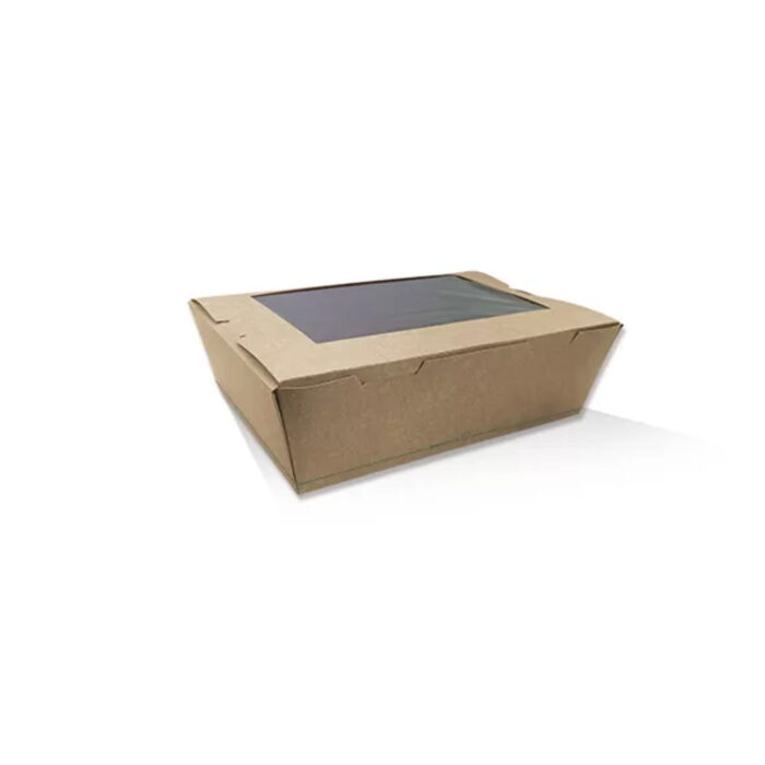 Lunch Box With PLA Window </b>Small | Medium | Large (200CTN)