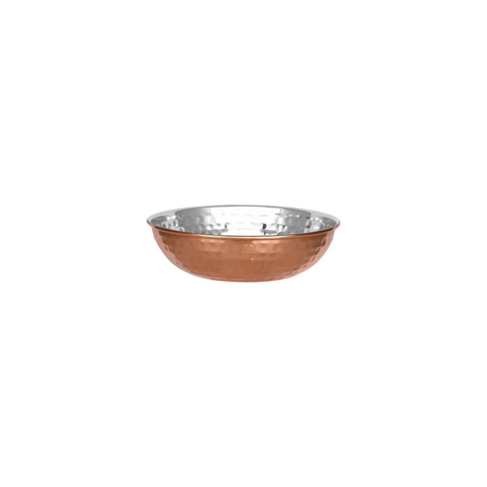 Bowl Copper Kadai Stainless Steel
