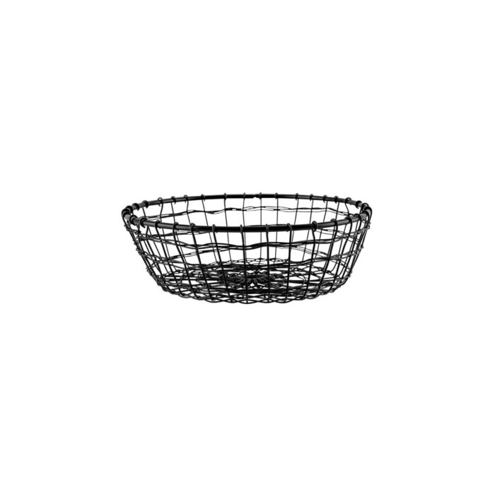 Basket Mesh Wire Black 230x75mm