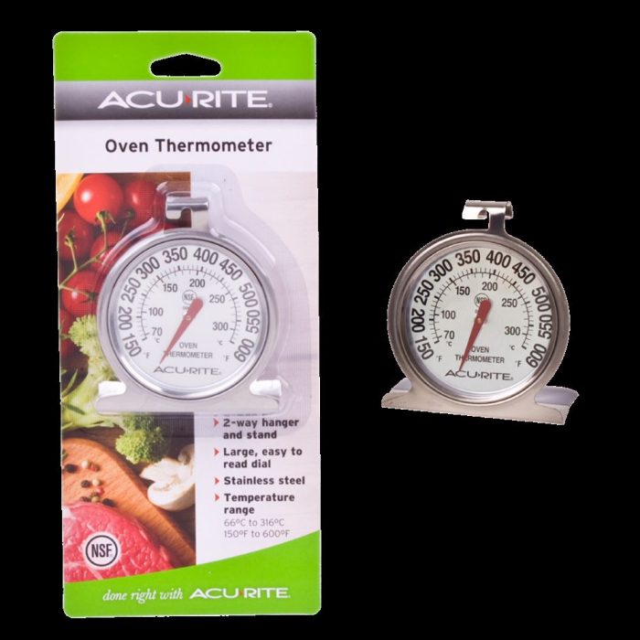 ACURITE DIAL STYLE OVEN THERMOMETER
