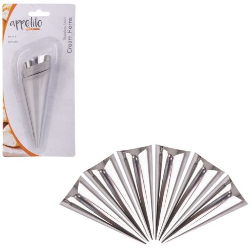 STAINLESS STEEL CREAM HORNS