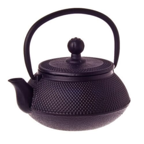 TEAPOT 500ML BLACK CAST IRON (PACK 8)
