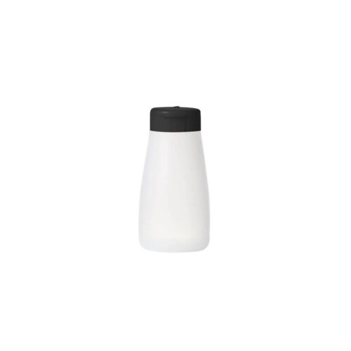 Soft Squeeze Shaker Bottle w/ Black Cap 300ml
