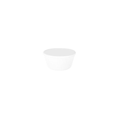 RAMEKIN RIBBED 130ml MELAMINE
