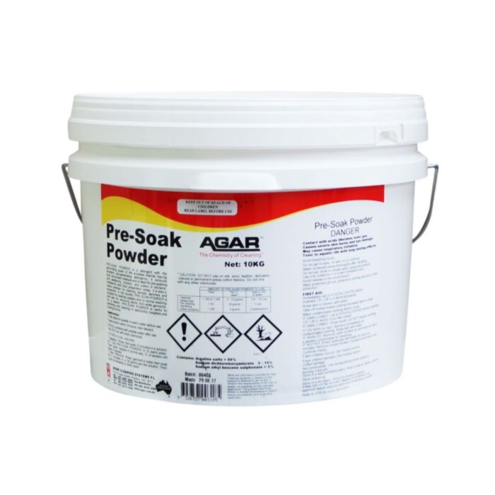Pre soak powder