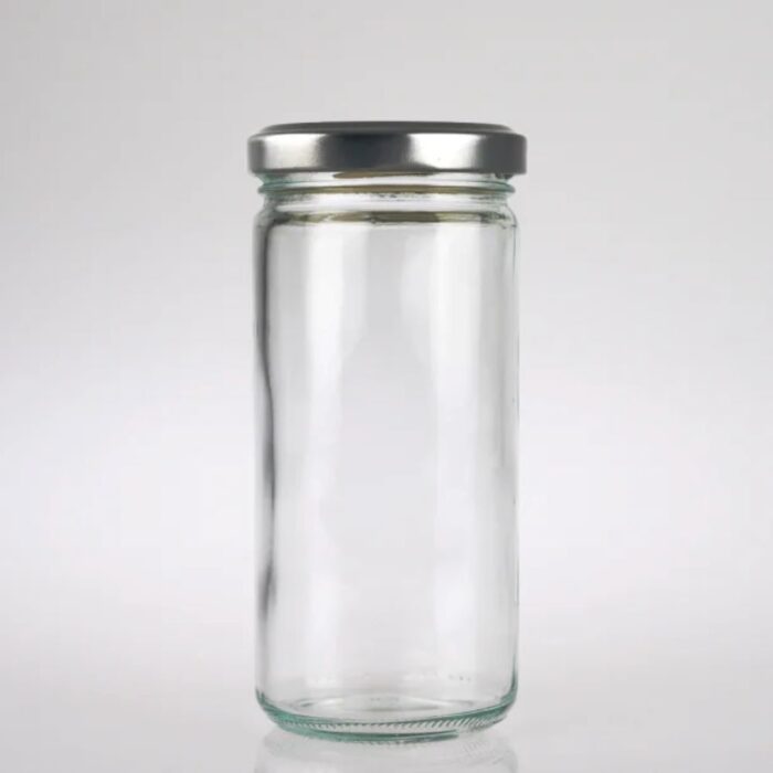 JAR PARAGON 250ML W/SILVER TWIST LID (58mm) GALA