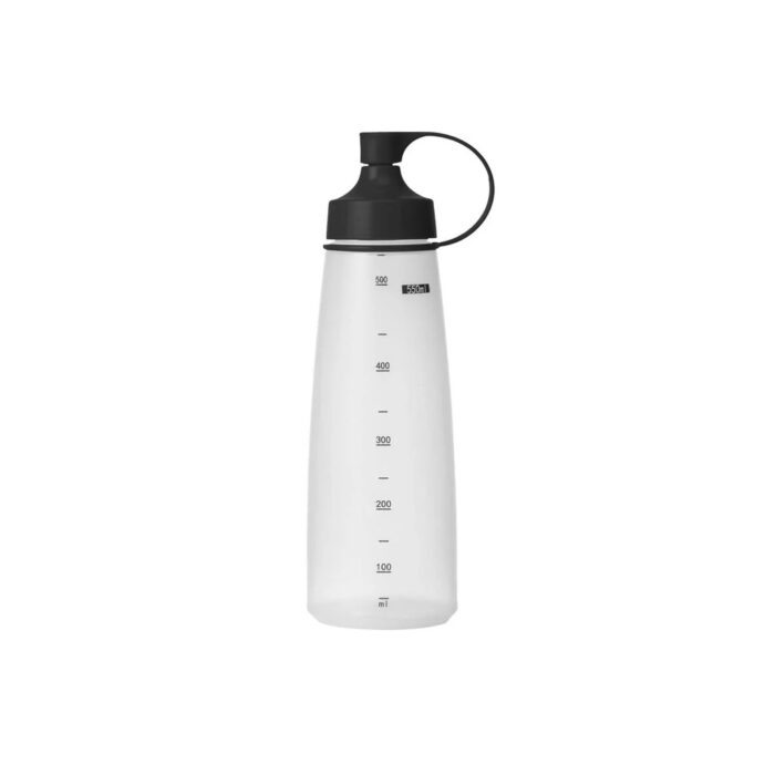 Soft Squeeze Bottle w/ black Cap 550ml