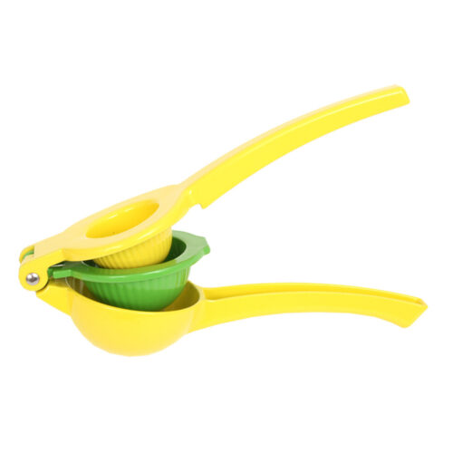 DUAL CITRUS SQUEEZER - YELLOW/GREEN