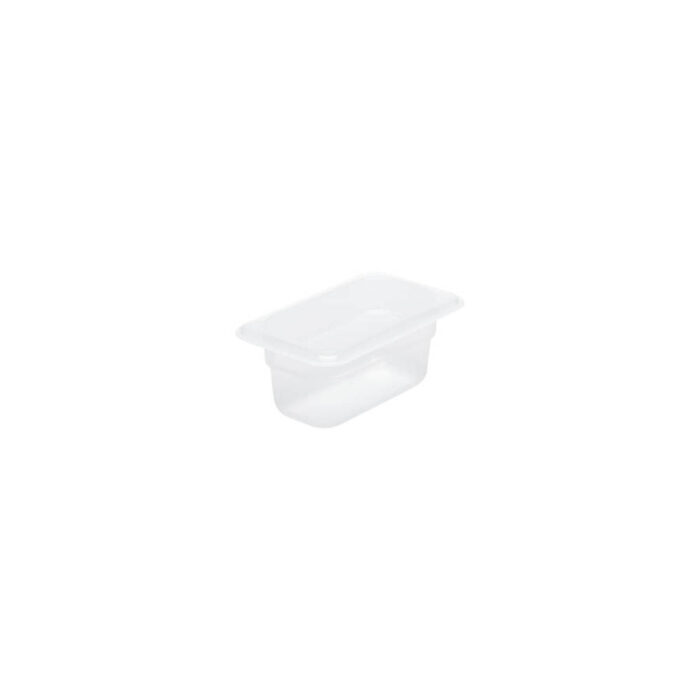 GN Storage Container Polypropylene Size 1/9 x 65mm Clear