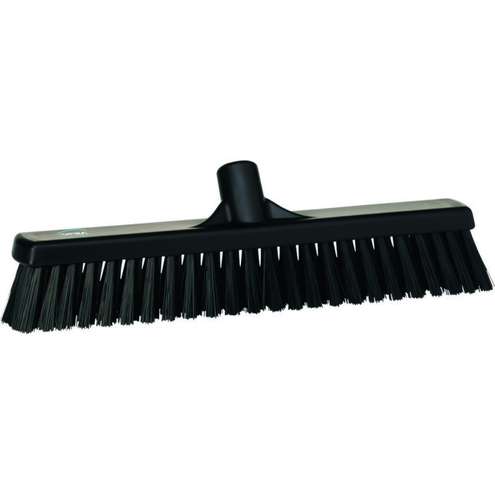 BROOM 410MM SOFT/HARD BLACK