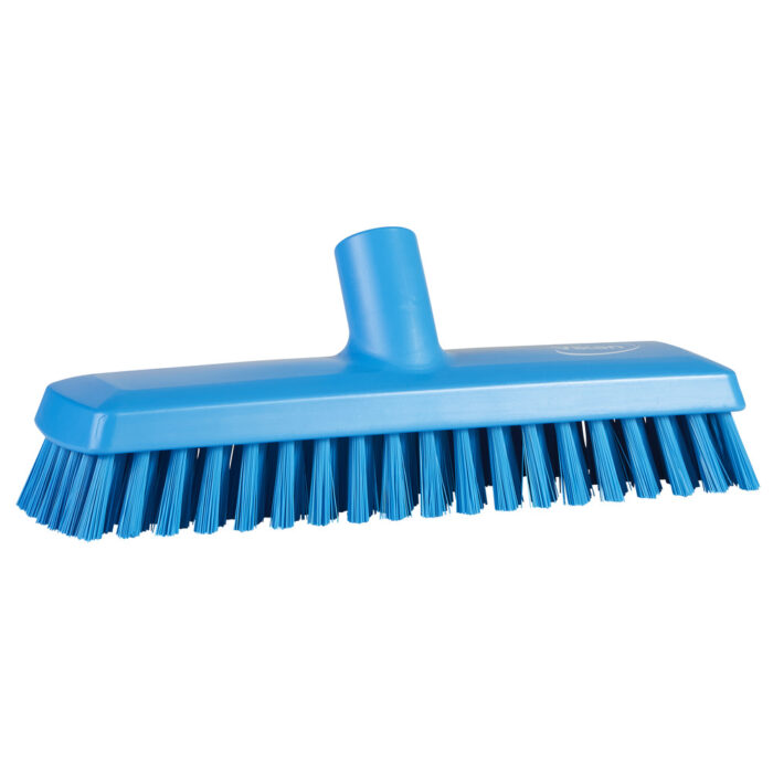 DECK SCRUB MEDIUM 270MM BLUE