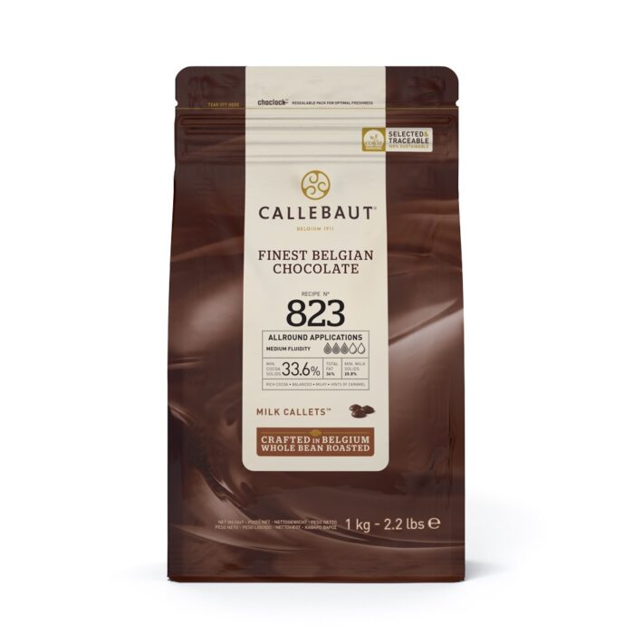 CHOCOLATE MILK COUV. 33.6% 1KG CALLEBAUT (6/CTN)